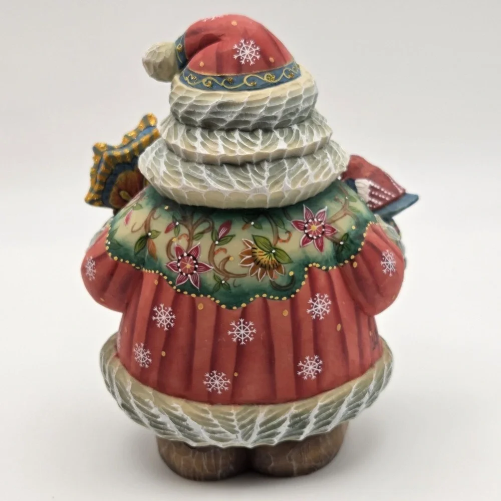G. DeBrekht 2008 Flitter Flutter Old World Santa Limited Edition Series 518014